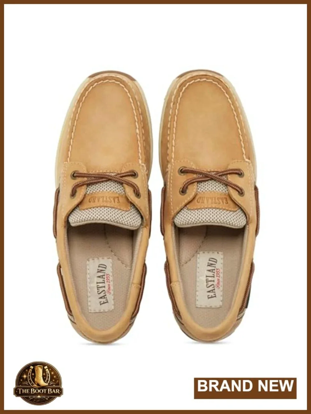 Leather Lace-Up Boat Shoes with Padded Insole